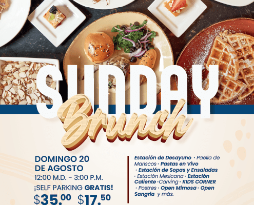¡Disfruta en Familia de Nuestro Brunch Dominical!